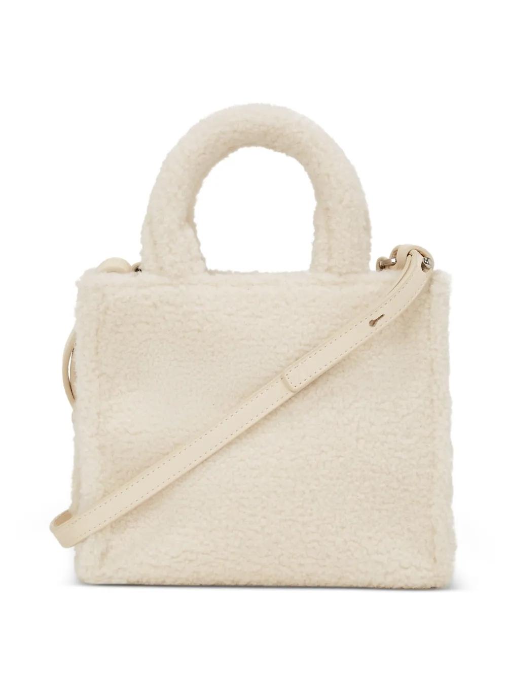 Bolso Karl Lagerfeld Mini RSG Shearling Blanco
