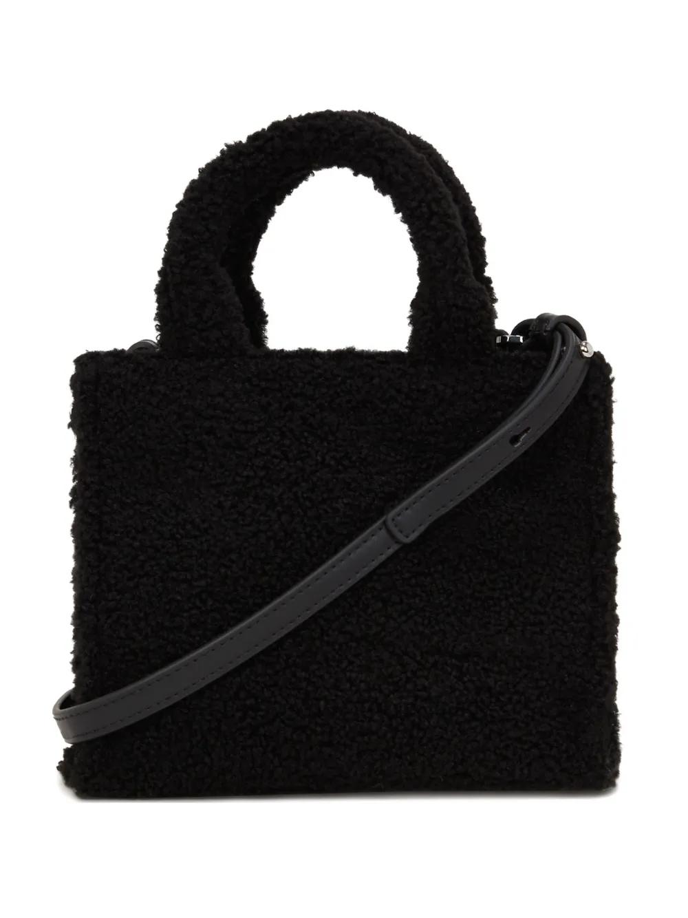 Bolso Karl Lagerfeld Mini RSG Shearling Negro