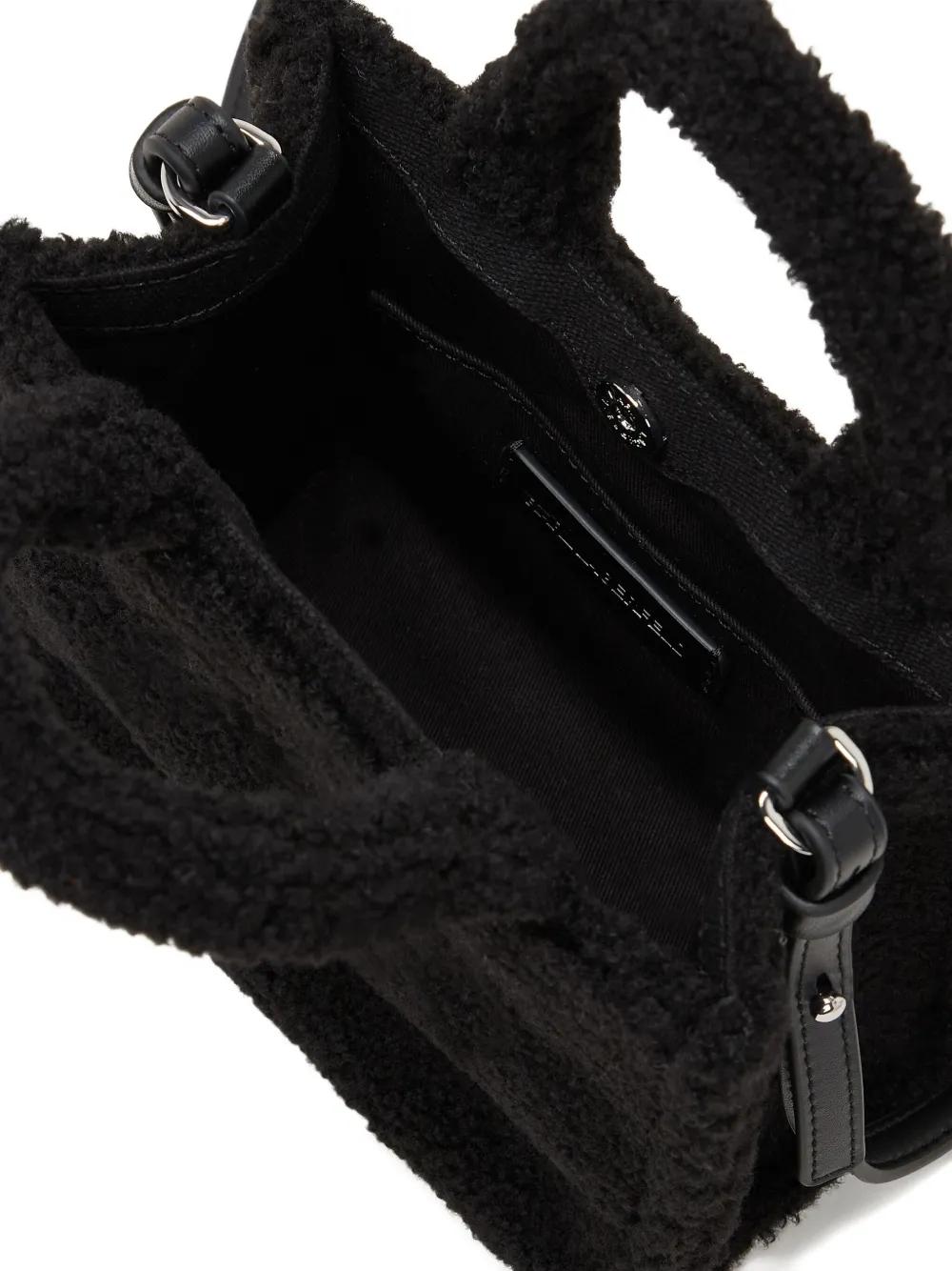 Bolso Karl Lagerfeld Mini RSG Shearling Negro