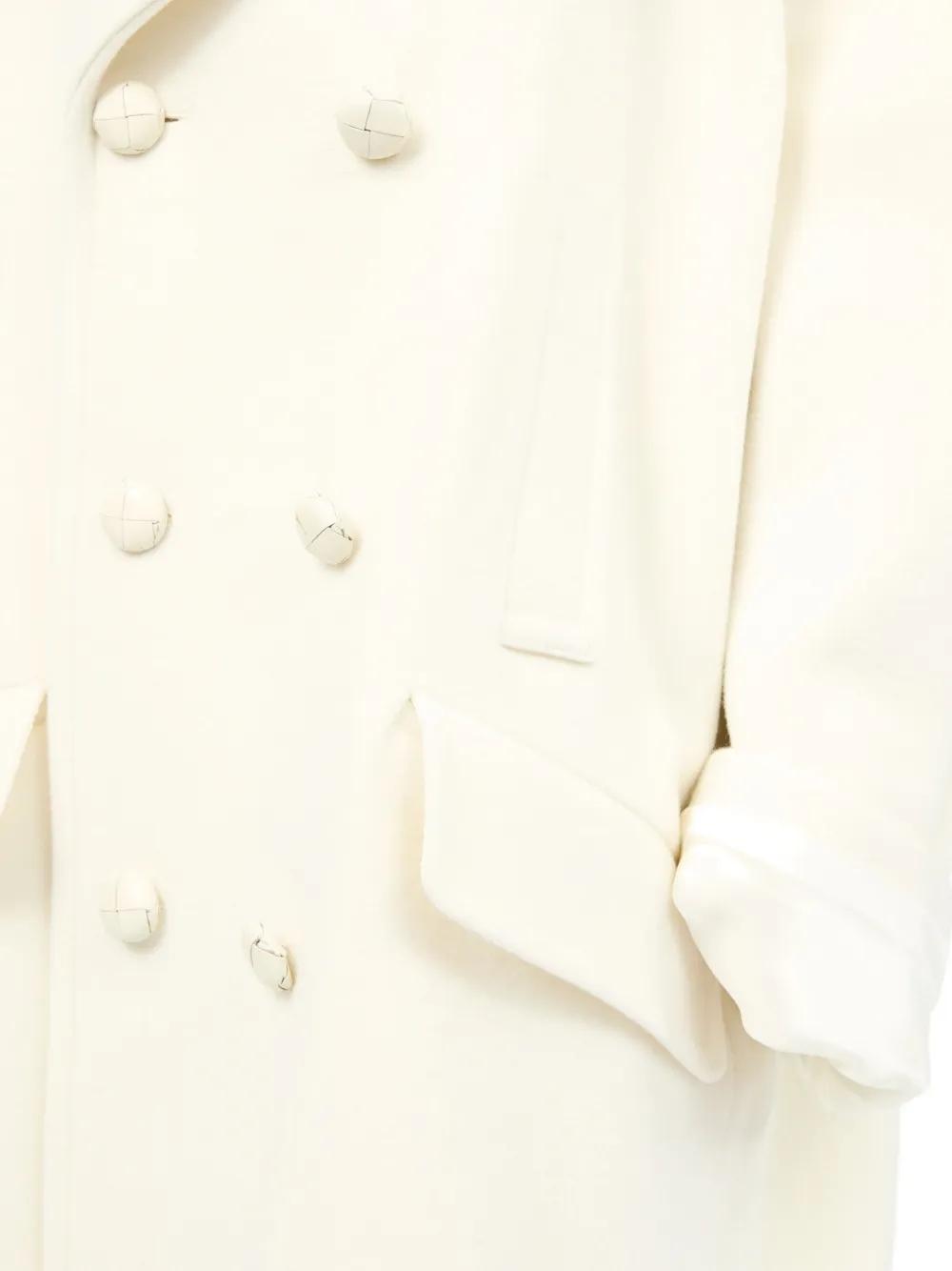 Abrigo MM6 Fieltro Oversize Crudo