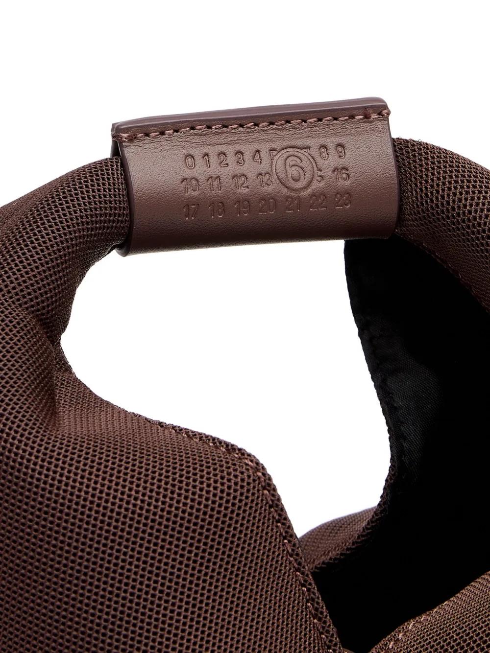 Bolso MM6 Japanese Handbag New Mesh Marrón