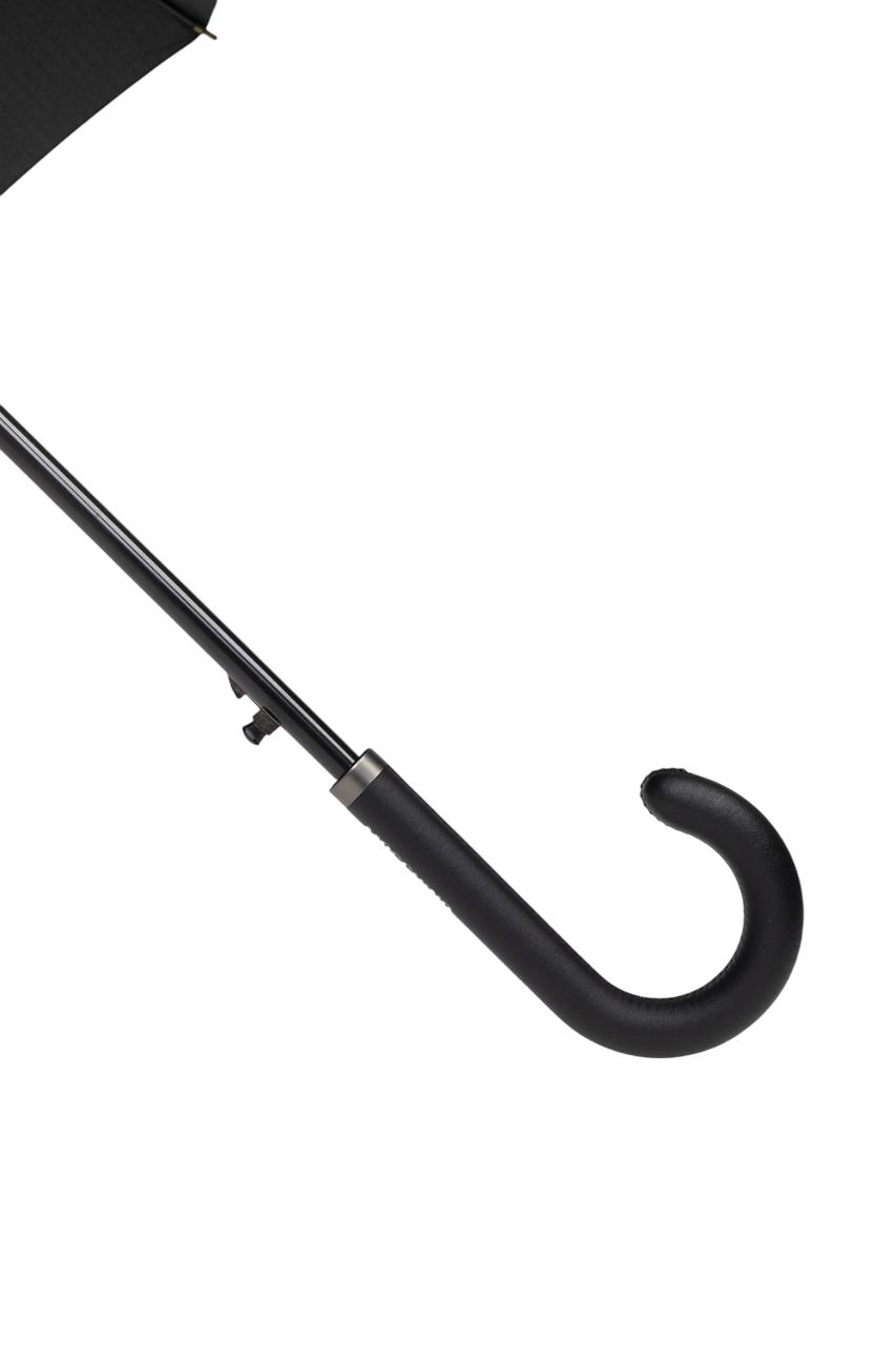 Paraguas Moschino Pintstripe Grande Negro