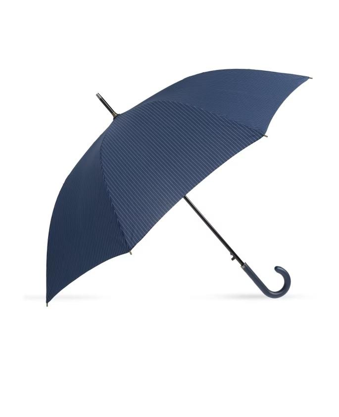 Paraguas Moschino Pintstripe Grande Azul