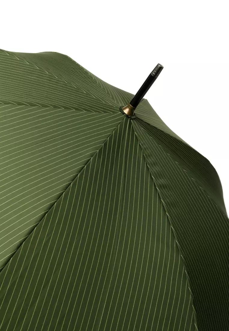 Paraguas Moschino Pintstripe Grande Verde