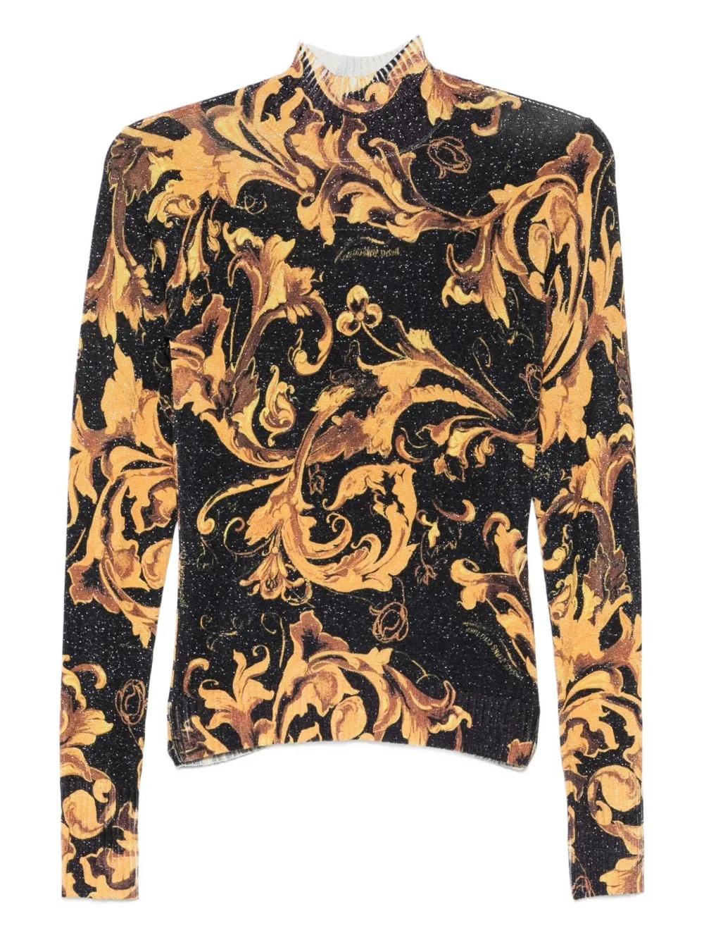 Top Versace Jeans Couture Barocco Porcelain