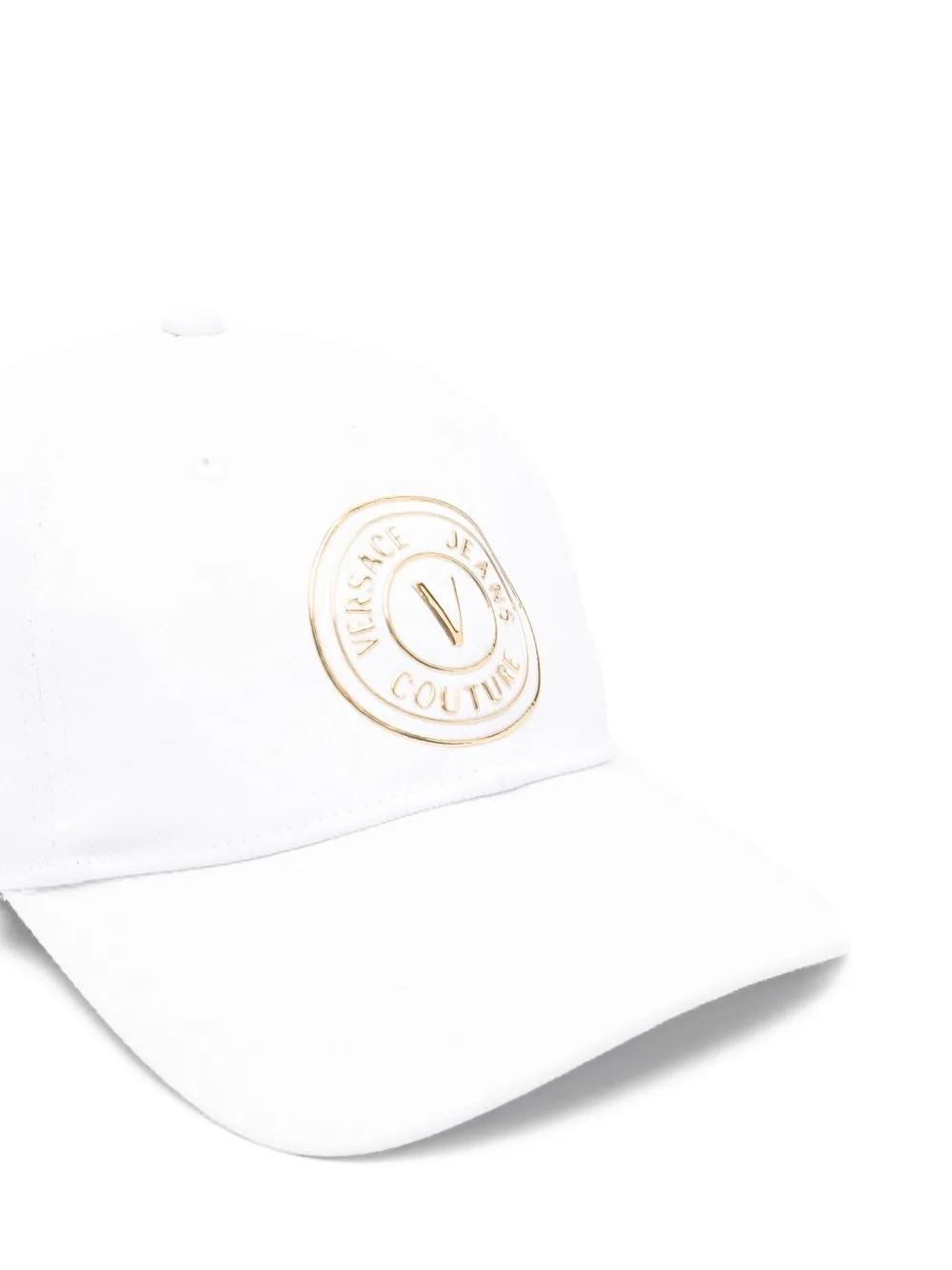 Gorra Versace Jeans Couture Gel V-Emblem Blanca