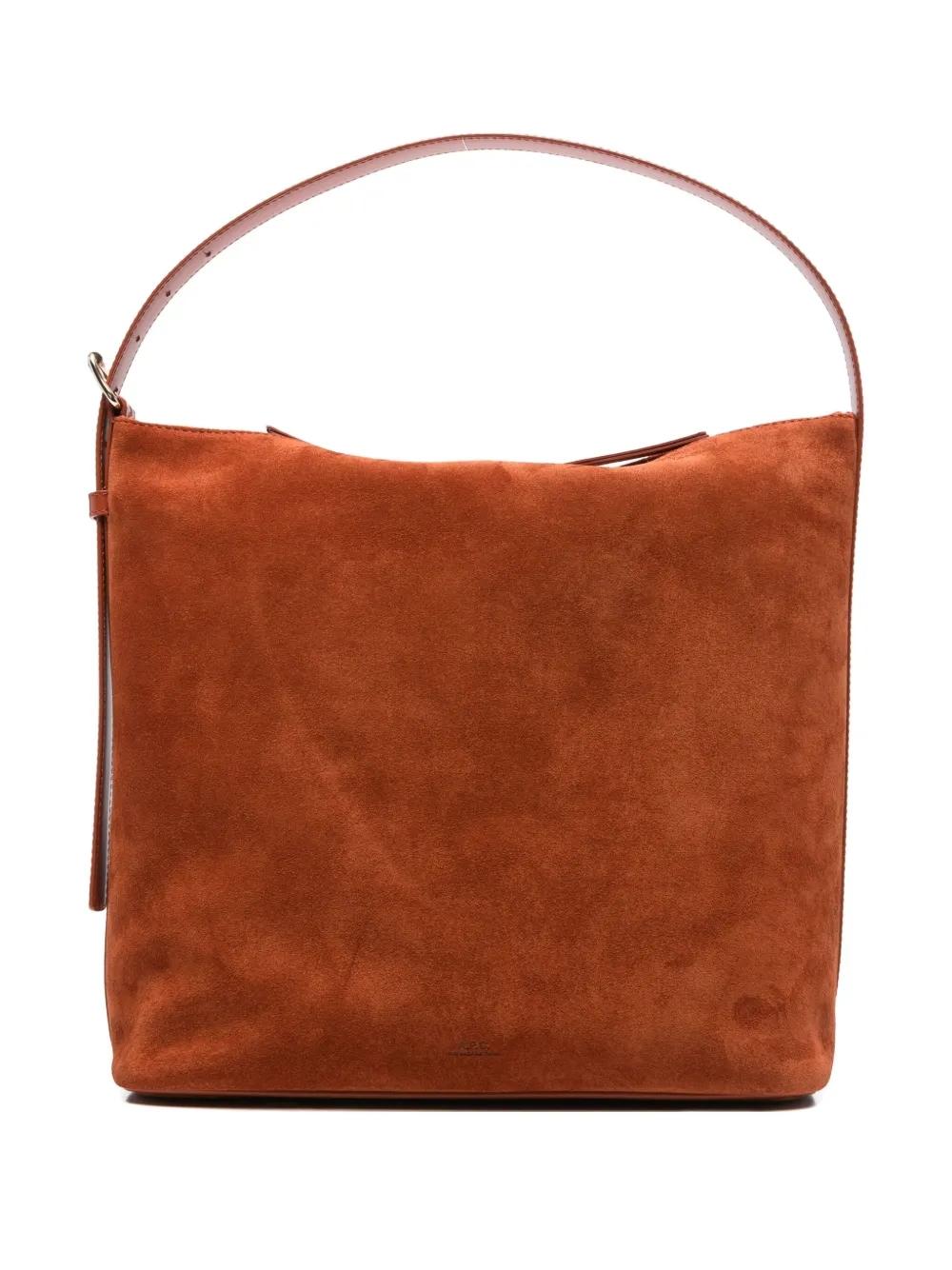 Bolso A.P.C. Sac Vera Ante Marrón