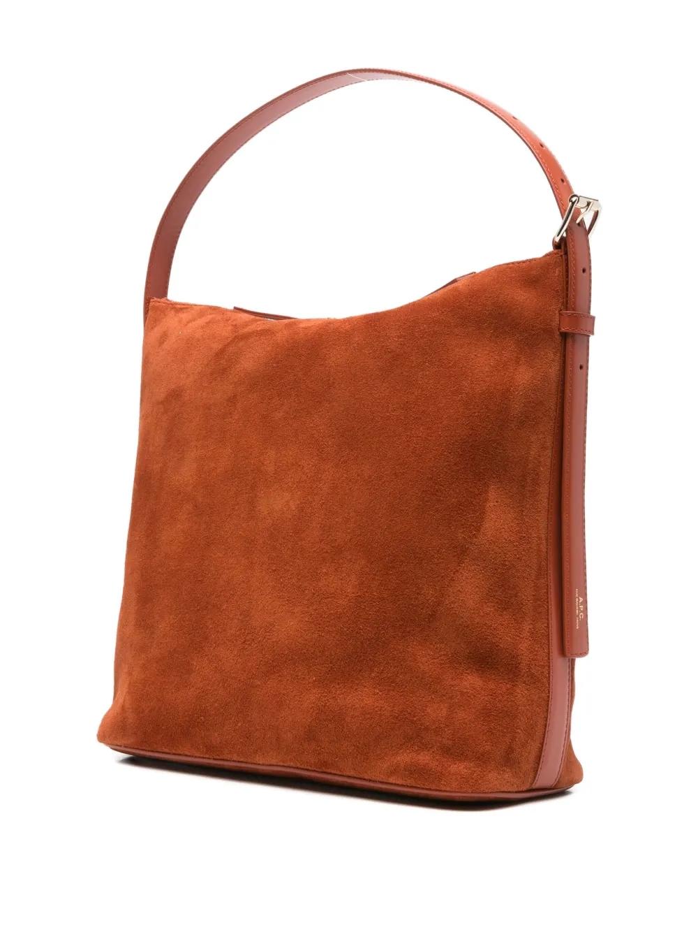 Bolso A.P.C. Sac Vera Ante Marrón