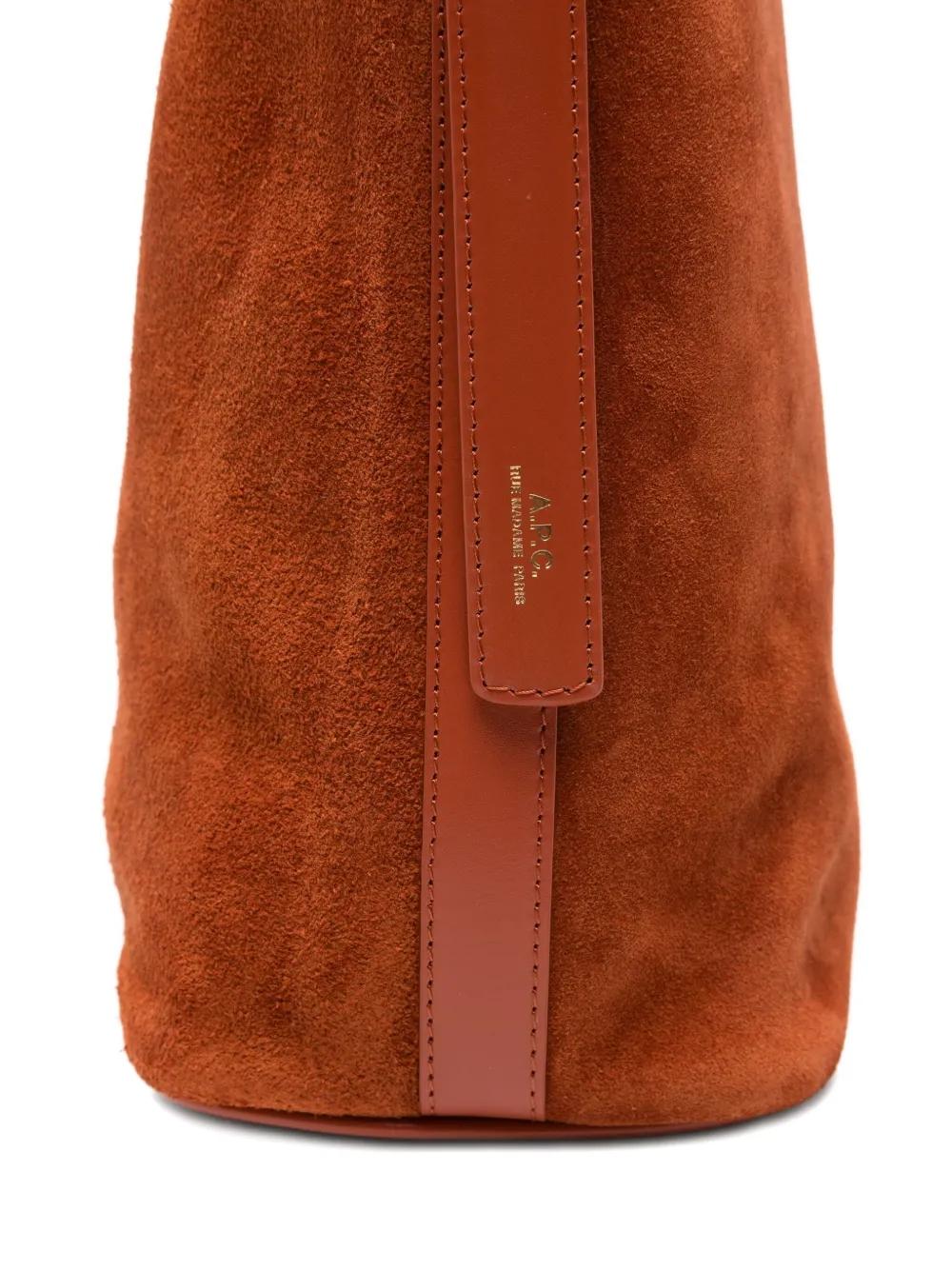 Bolso A.P.C. Sac Vera Ante Marrón