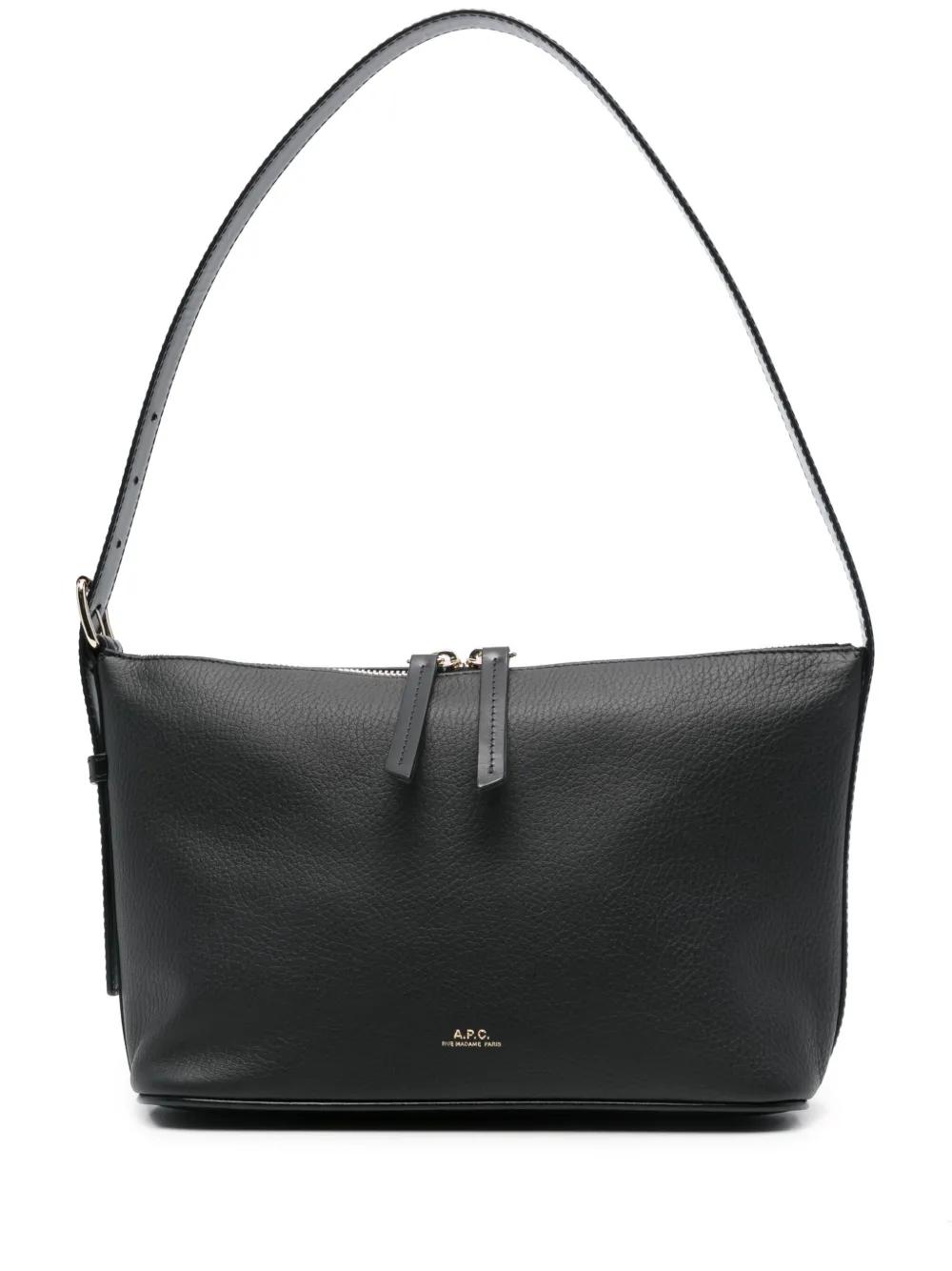Bolso A.P.C. Sac Vera Shoulder Negro