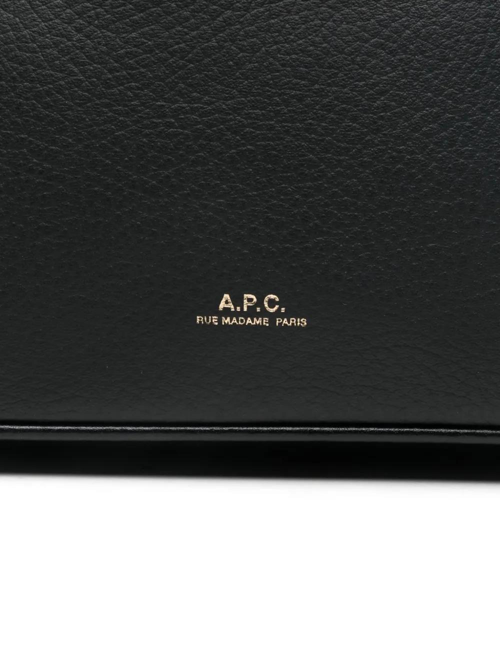 Bolso A.P.C. Sac Vera Shoulder Negro