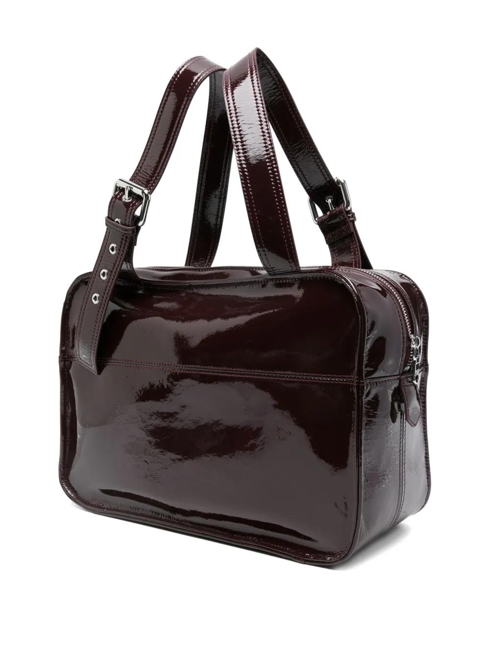 Bolso Patrizia Pepe (IM)PERFECTION Burdeos Charol