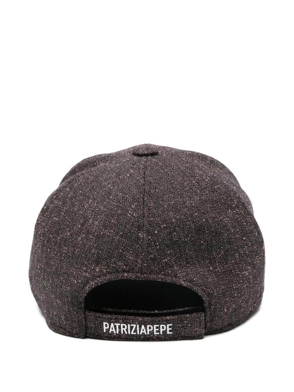 Gorra Patrizia Pepe Mini Fly Paño Marrón