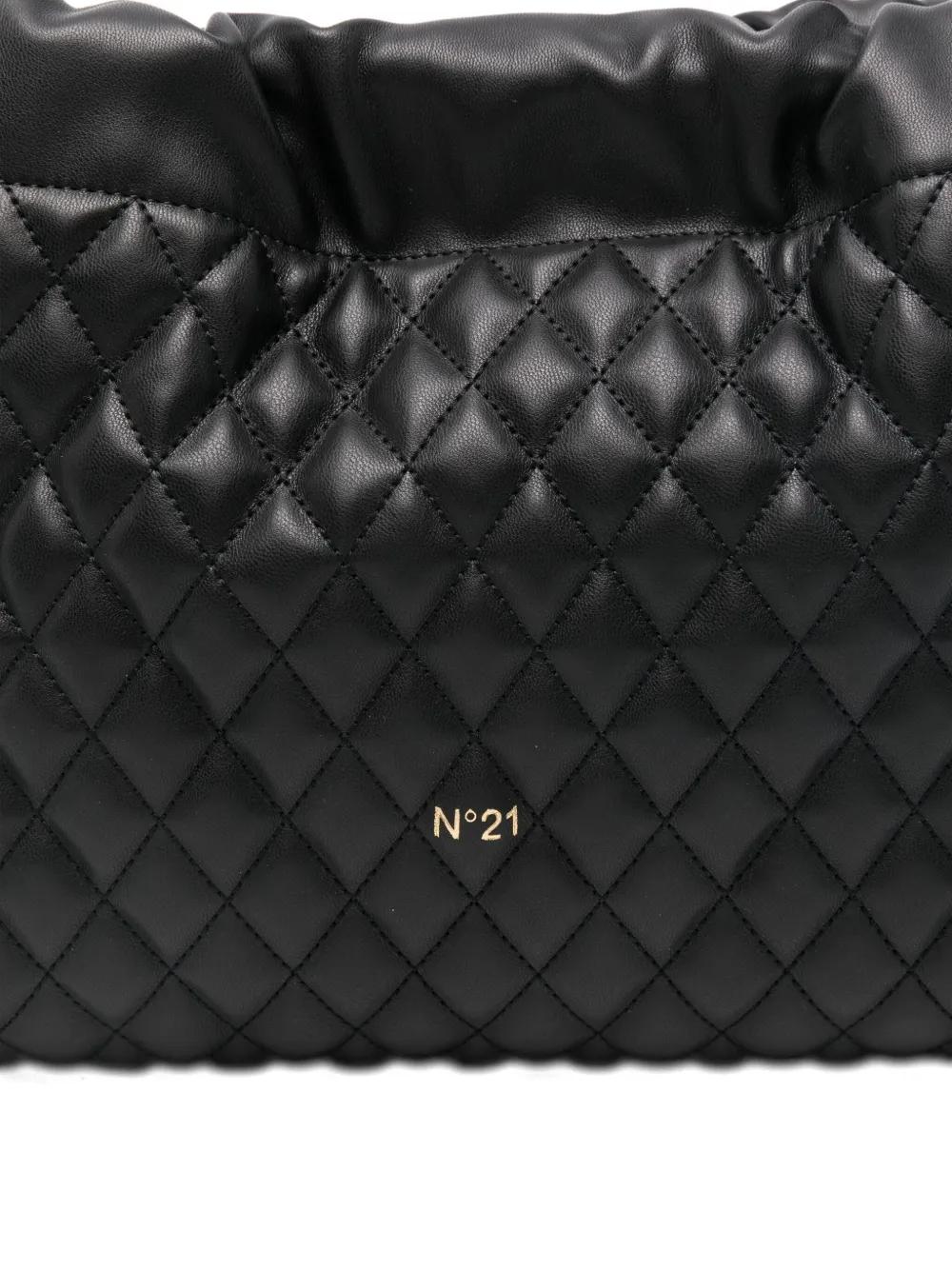 Bolso Nº21 Eva Bag Black Negro Acolchado