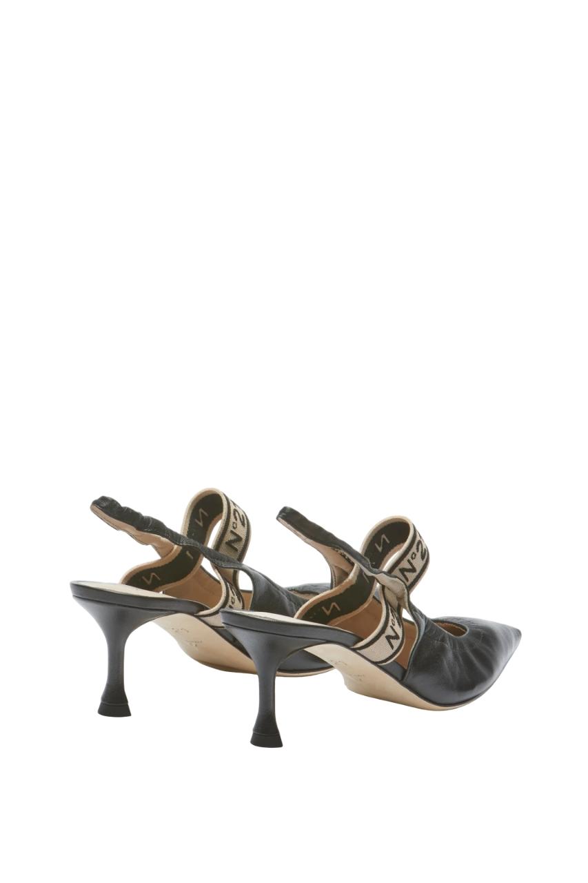 Slingback N21 Nappa Black Negro