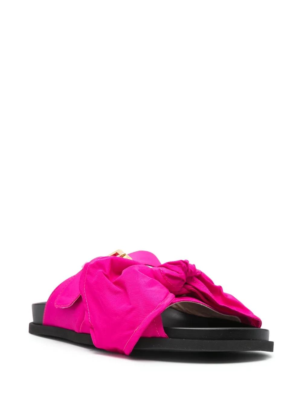 Sandalia Nº21 Fussbet Faille Fucsia