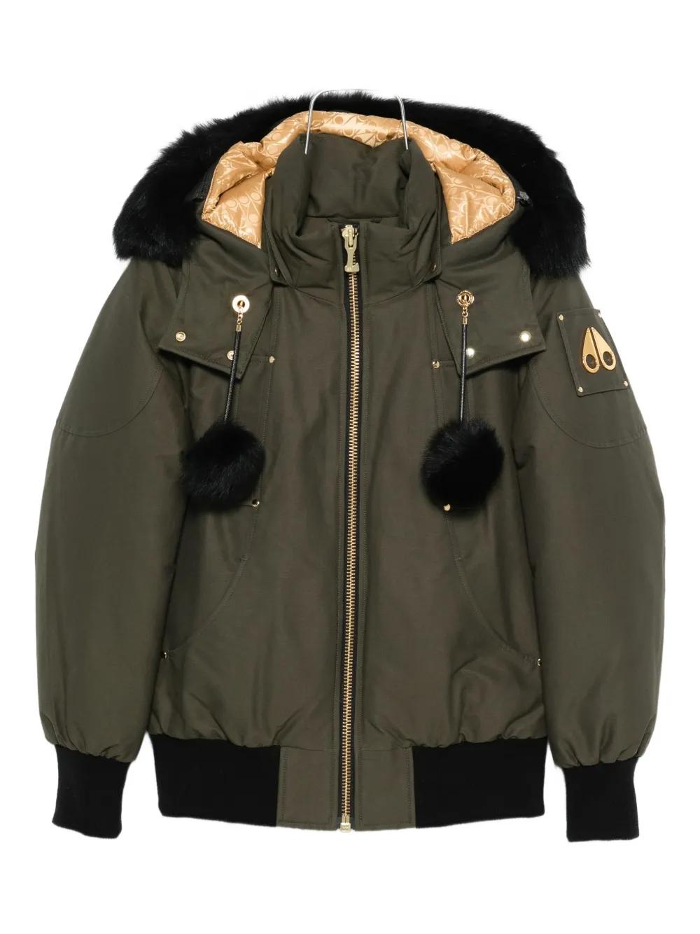 Chaqueta Moose Knuckles Sainte Flavie Bomber Oliva