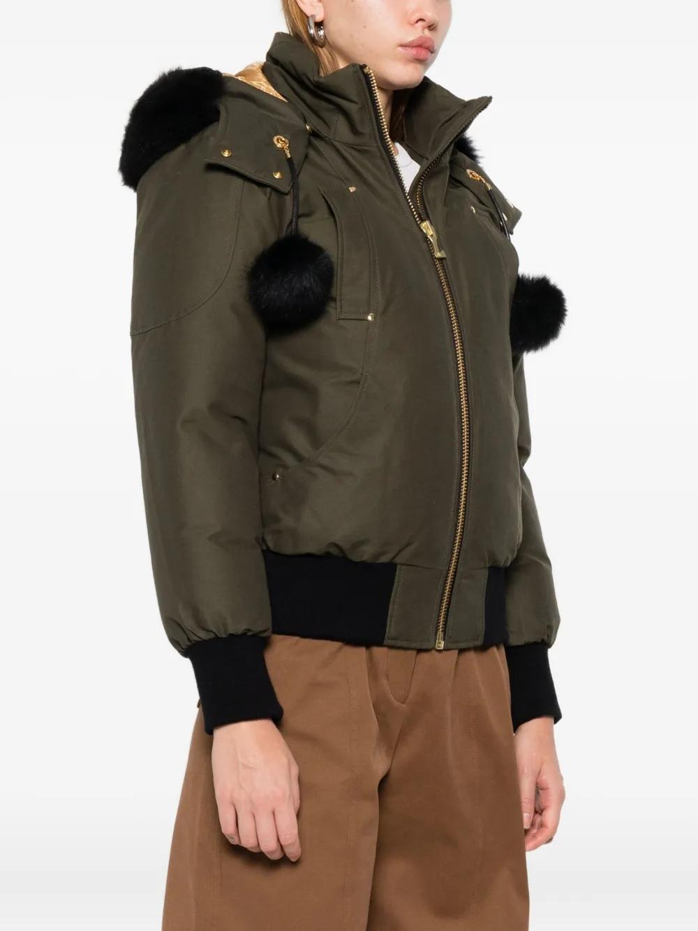 Chaqueta Moose Knuckles Sainte Flavie Bomber Oliva