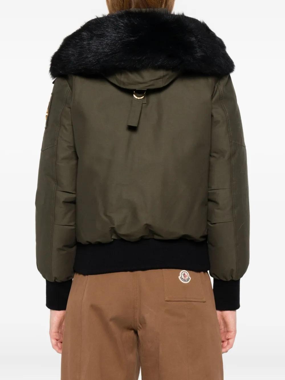 Chaqueta Moose Knuckles Sainte Flavie Bomber Oliva