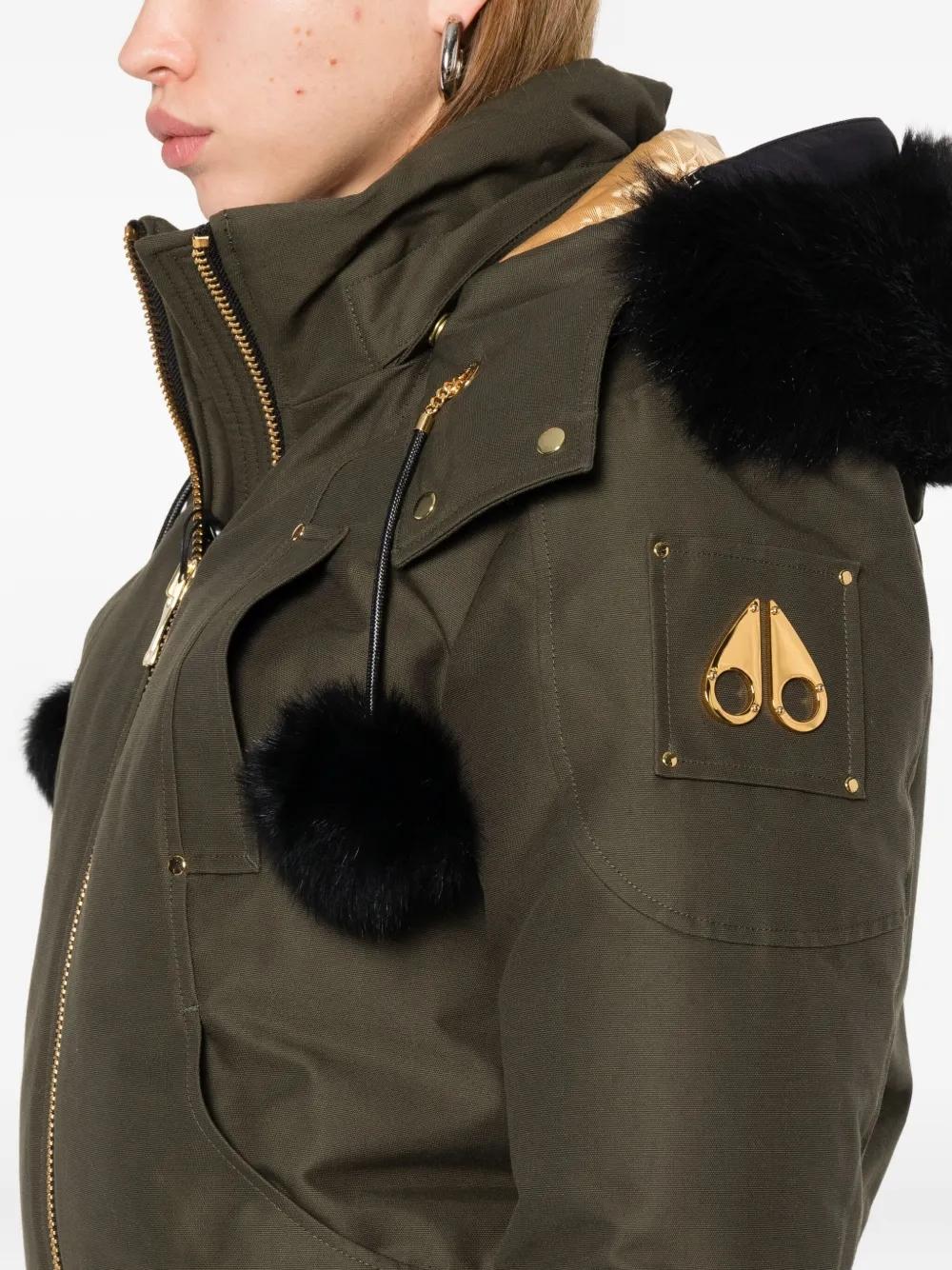 Chaqueta Moose Knuckles Sainte Flavie Bomber Oliva