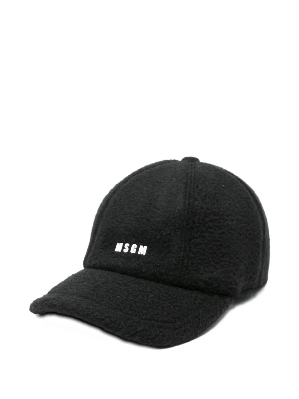 Gorra MSGM Borrego Negra