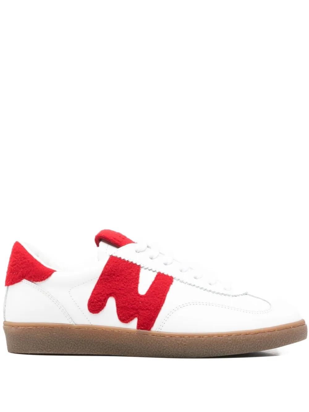 Sneaker MSGM The Suede MWave Blanco