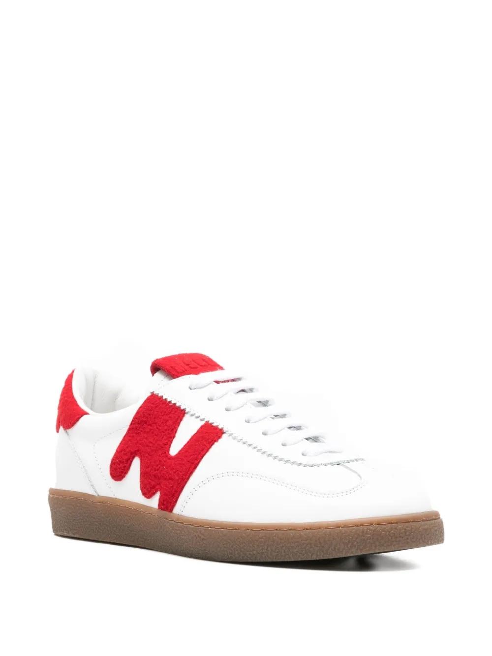 Sneaker MSGM The Suede MWave Blanco