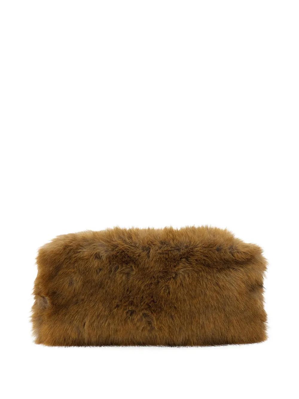 Bolso MSGM Fluff Pouch Peludo