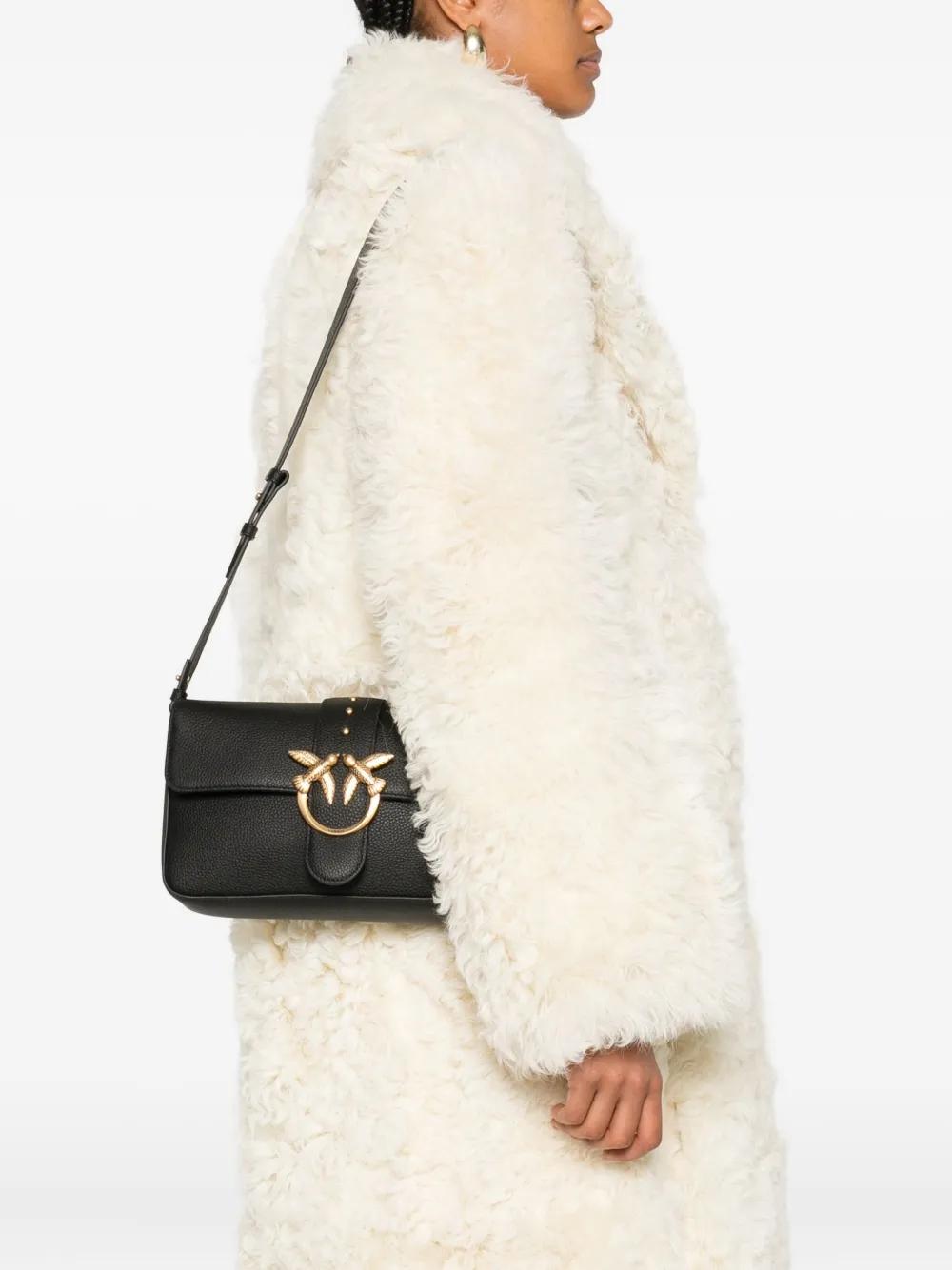 Bolso Pinko Love One Classic Slouchy Negro