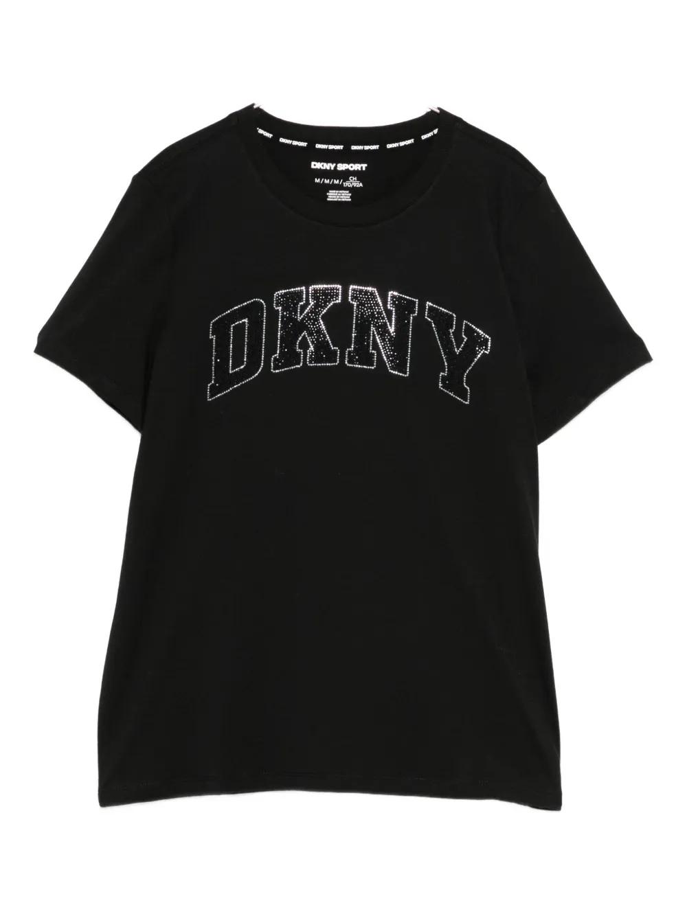 Camiseta DKNY Sport Logo Strass