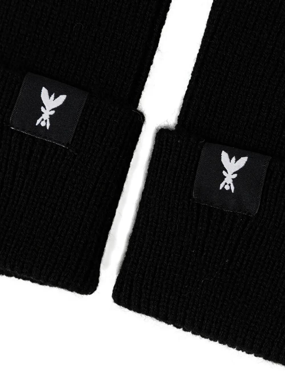 Guantes Patrizia Pepe Guanti Merinos Negros