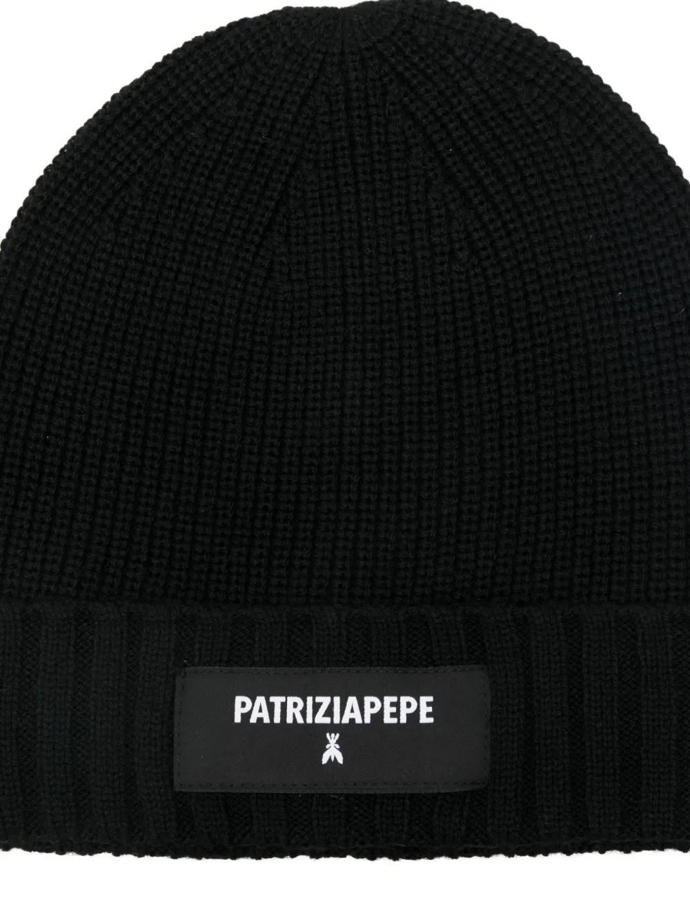 Gorro Patrizia Pepe  Mini Fly Negro