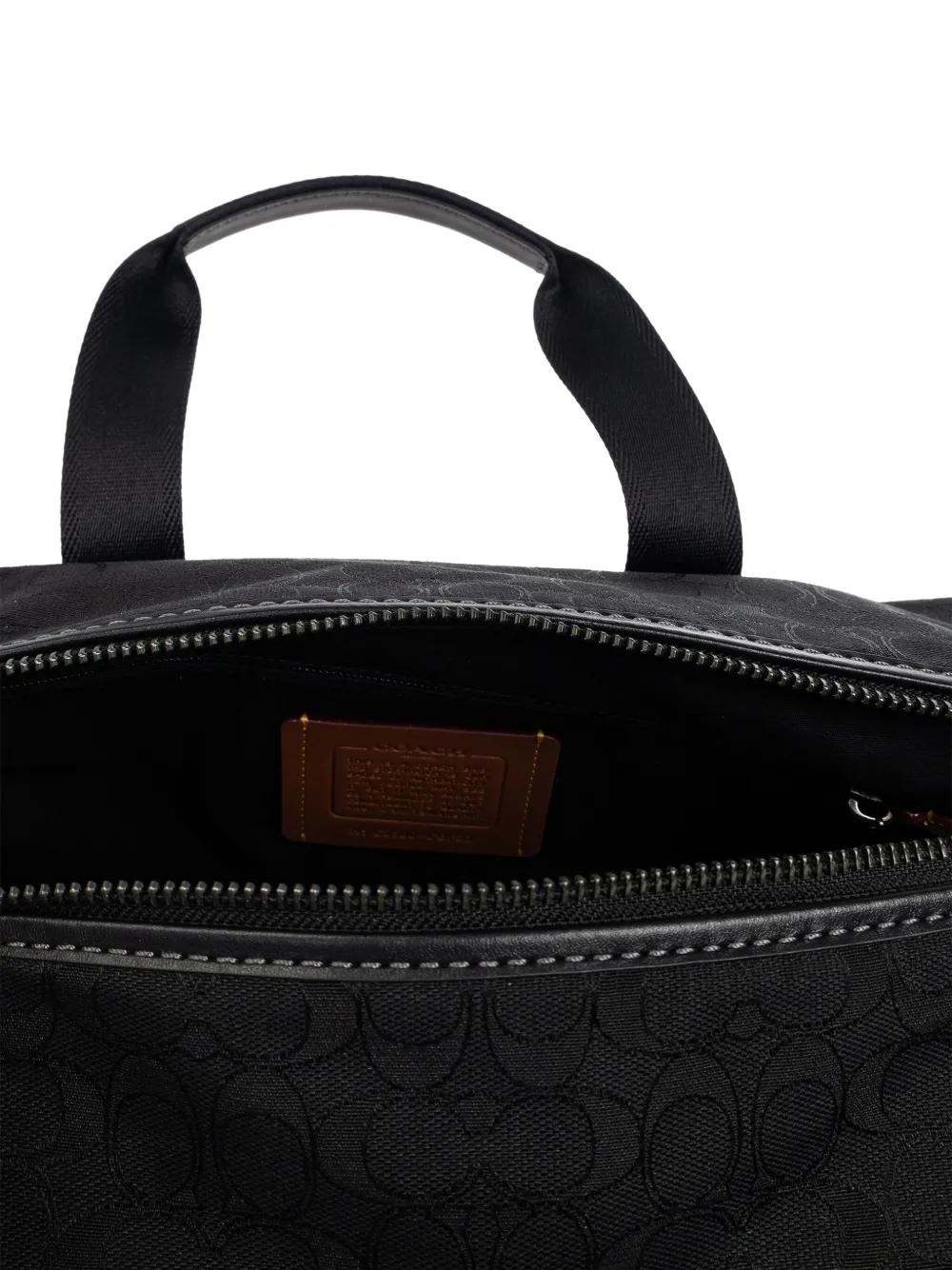 Bolso Coach Duffle Theo Jacquard