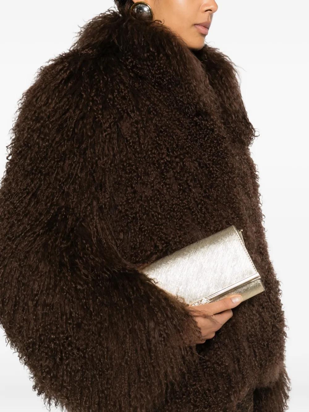 Bolso Michael Kors Mona Clutch Dorado