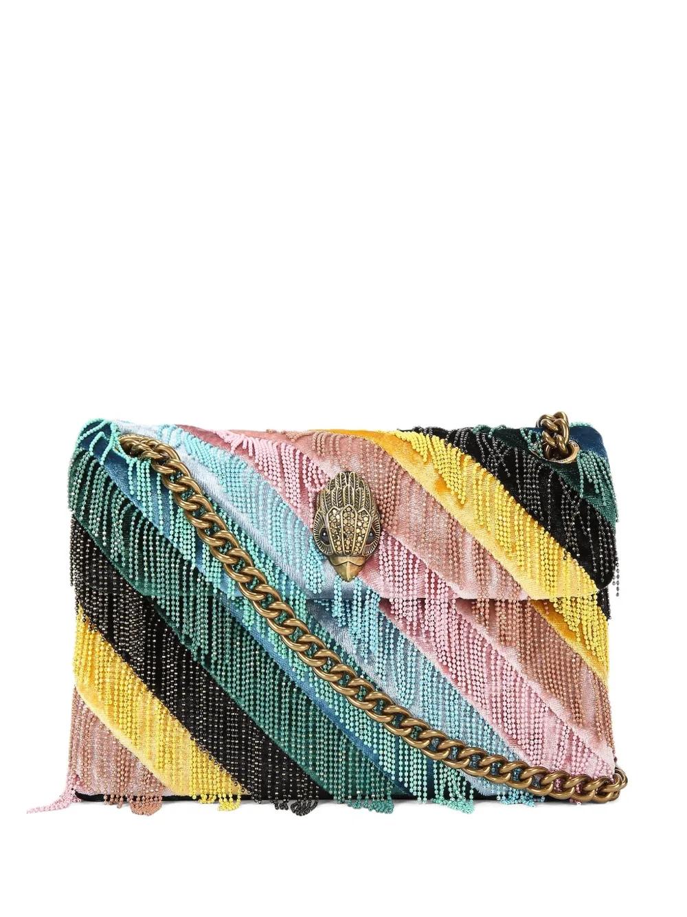 Bolso Kurt Geiger Mini Kensington Fringes Multi