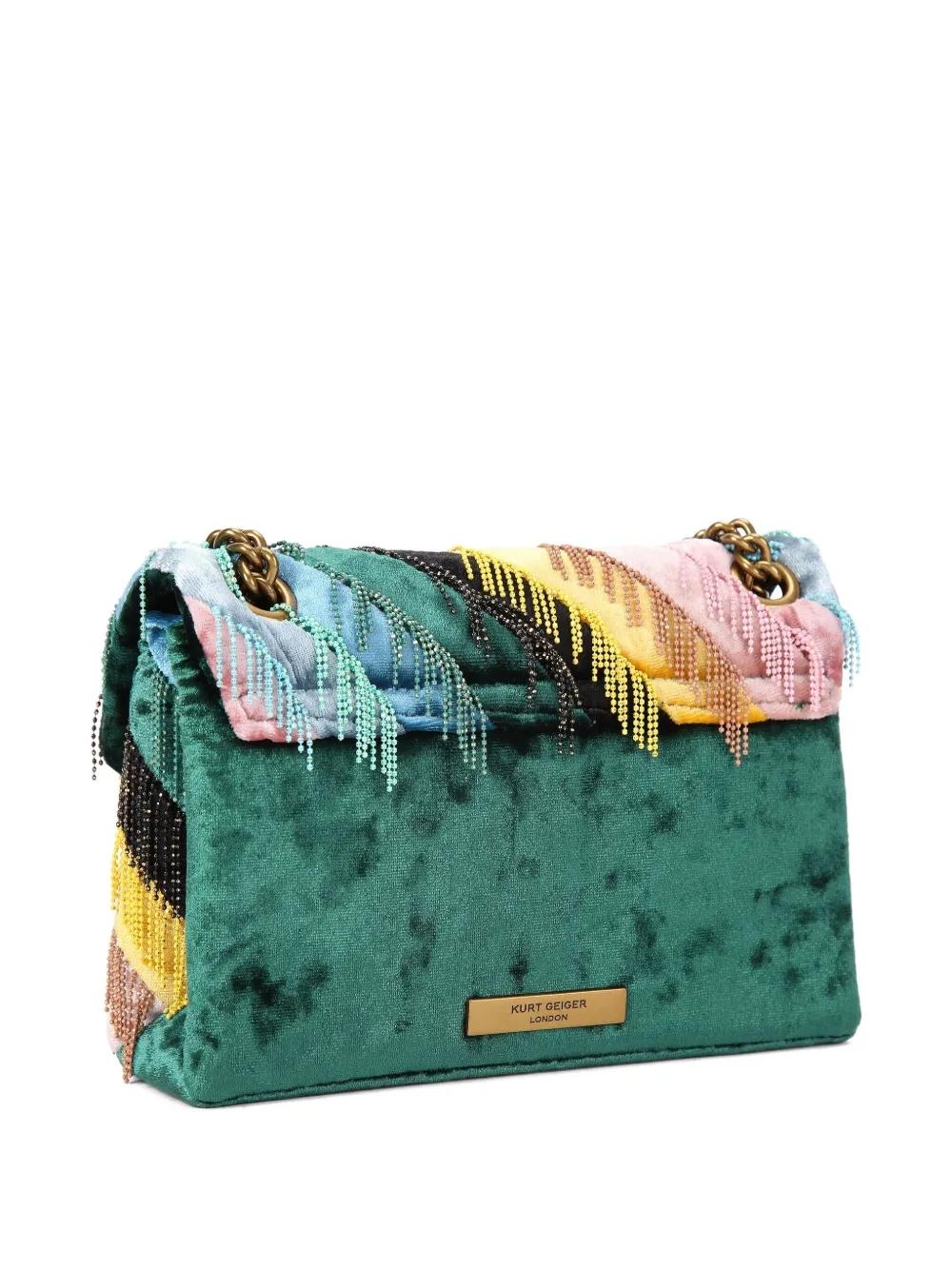 Bolso Kurt Geiger Mini Kensington Fringes Multi
