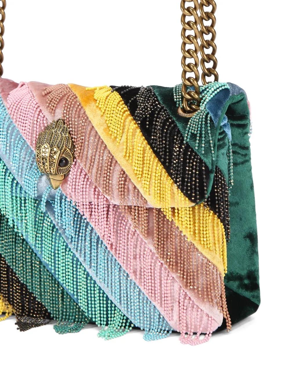 Bolso Kurt Geiger Mini Kensington Fringes Multi