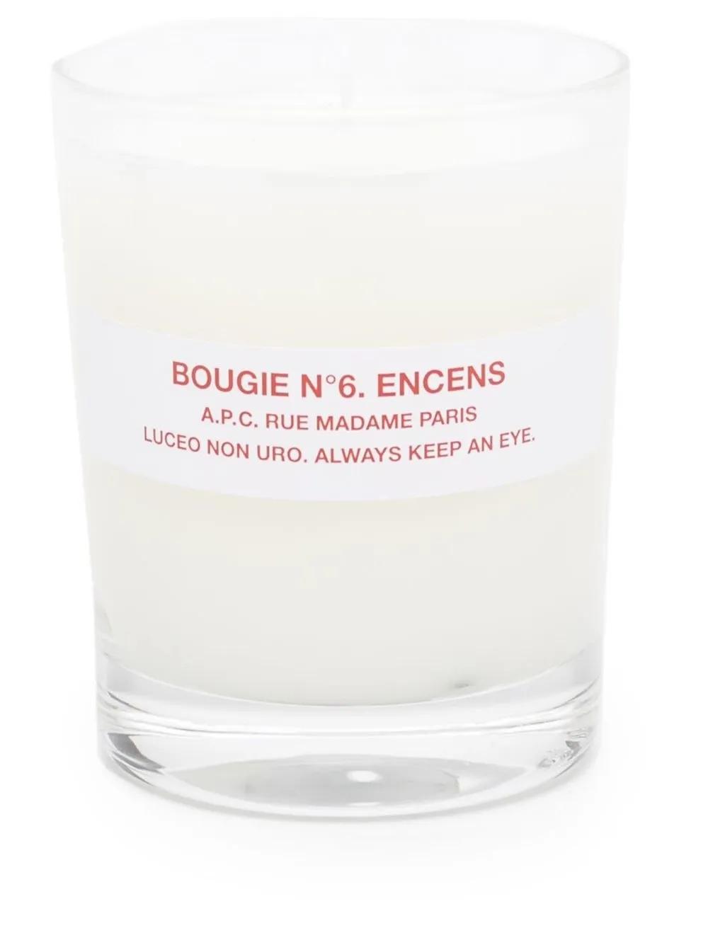 Vela A.P.C. Bougie Parfumée Encens