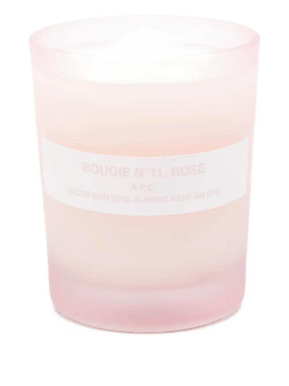 Vela A.P.C. Bougie Parfumée Rose
