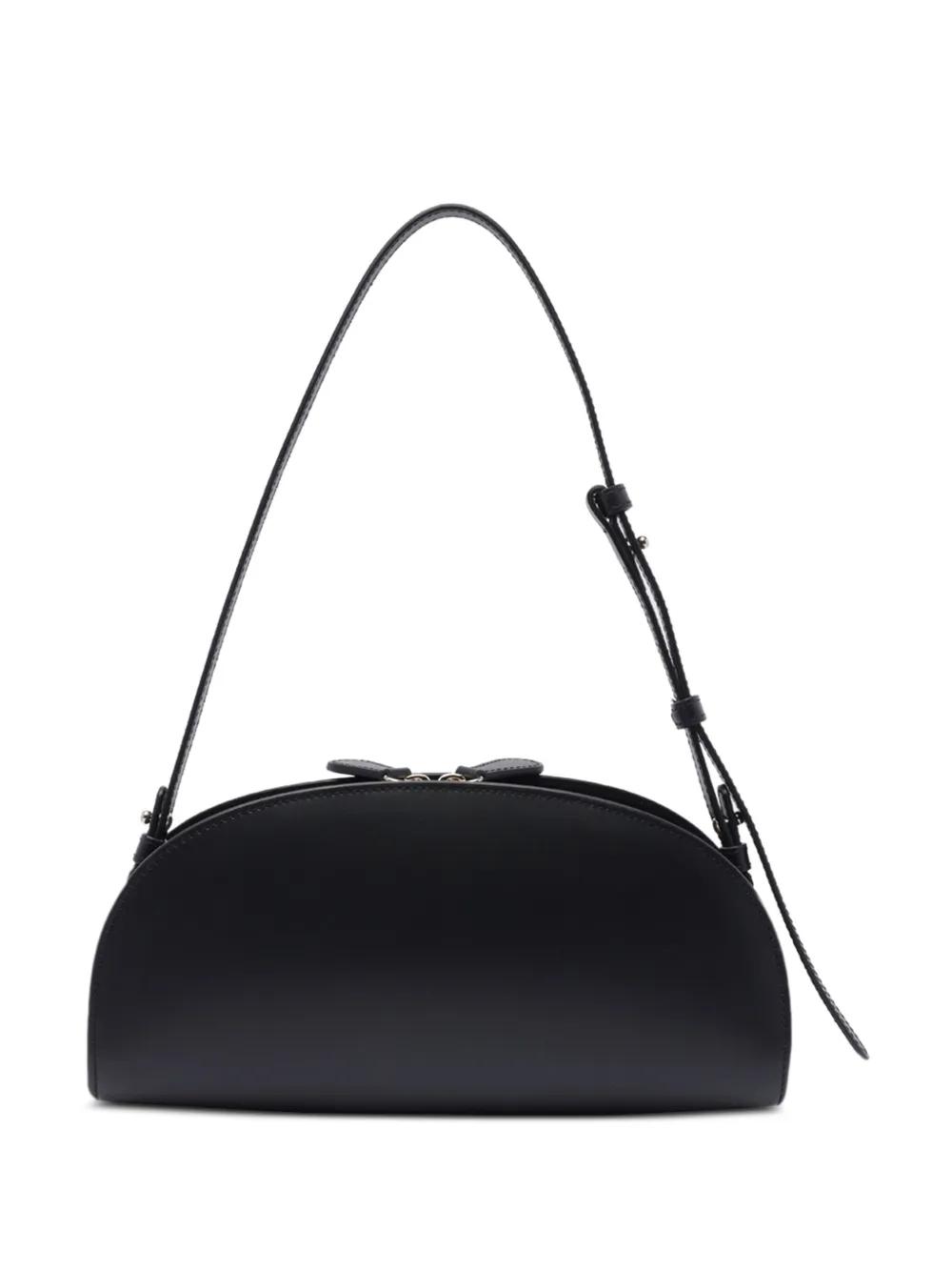 Bolso A.P.C. Demi-Lune Shoulder Bag Negro