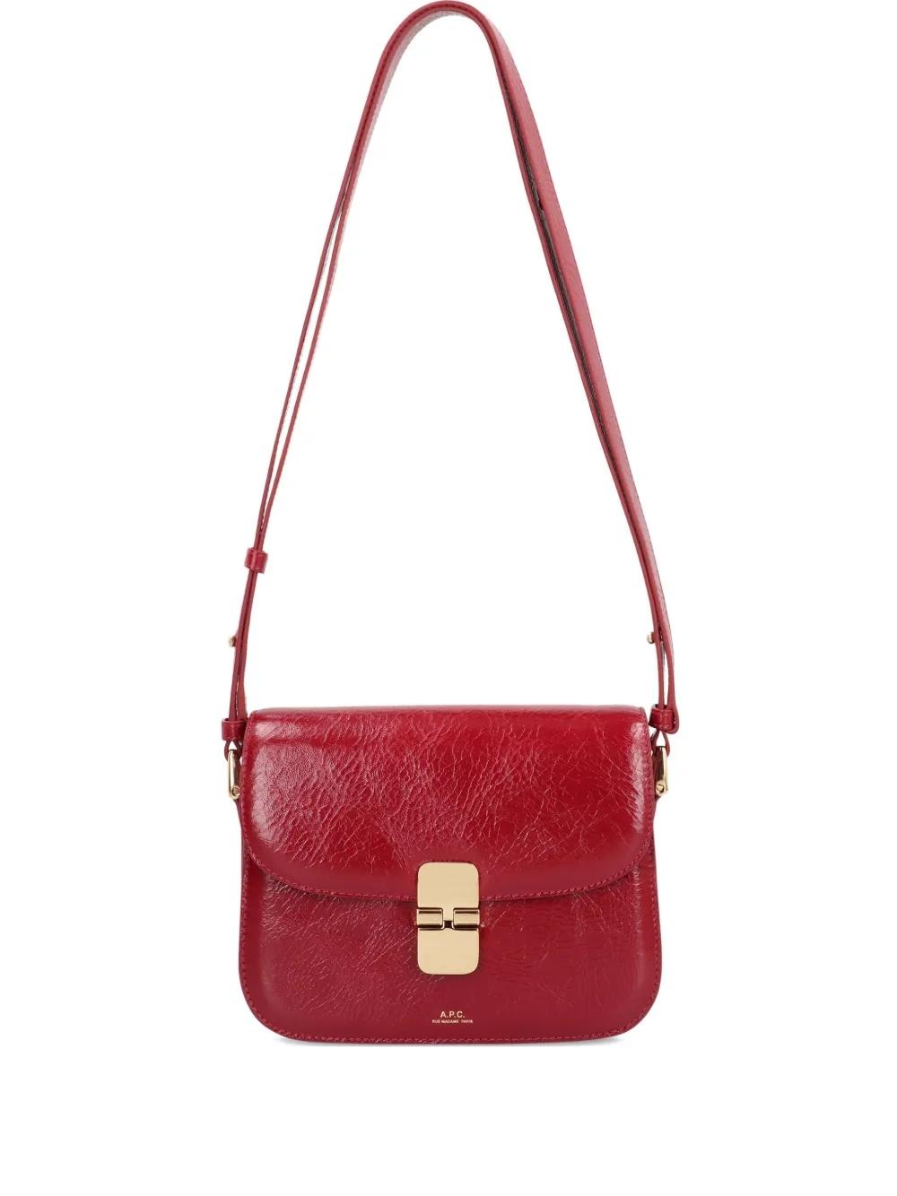 Bolso A.P.C. Sac Grace Small Rojo