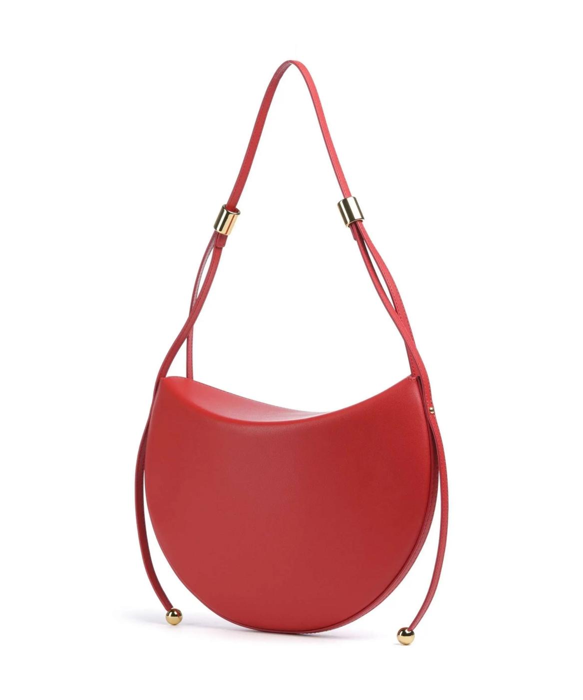 Bolso Furla Moonstone Medium Shoulder Bag Rojo