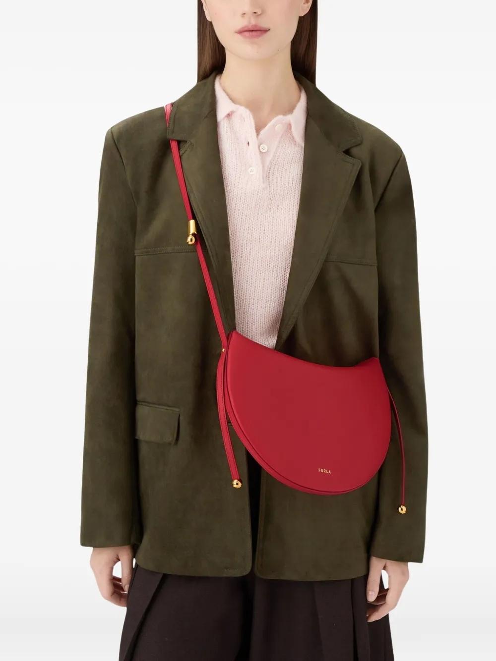 Bolso Furla Moonstone Medium Shoulder Bag Rojo