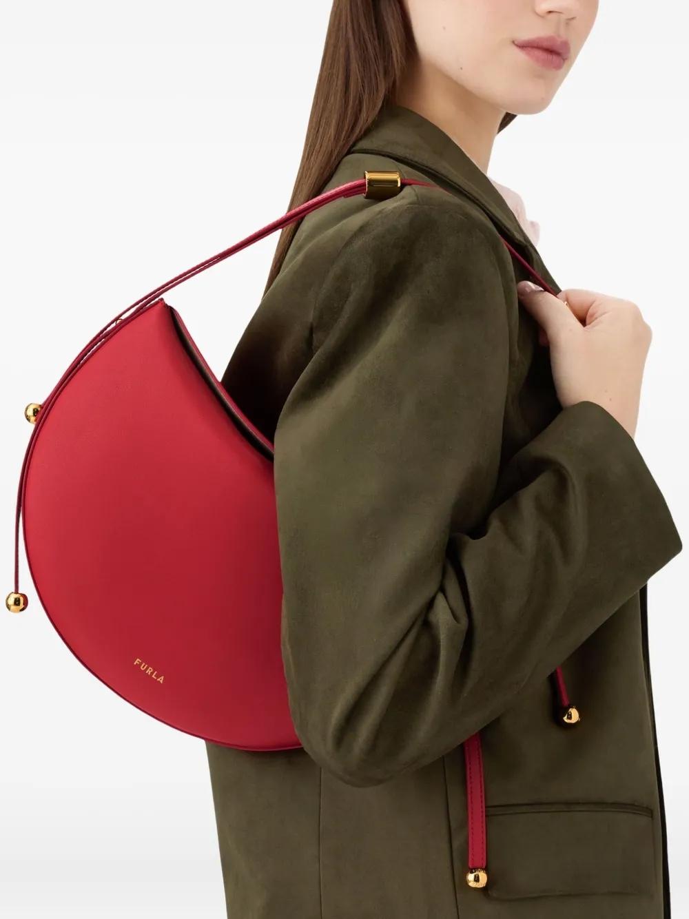 Bolso Furla Moonstone Medium Shoulder Bag Rojo