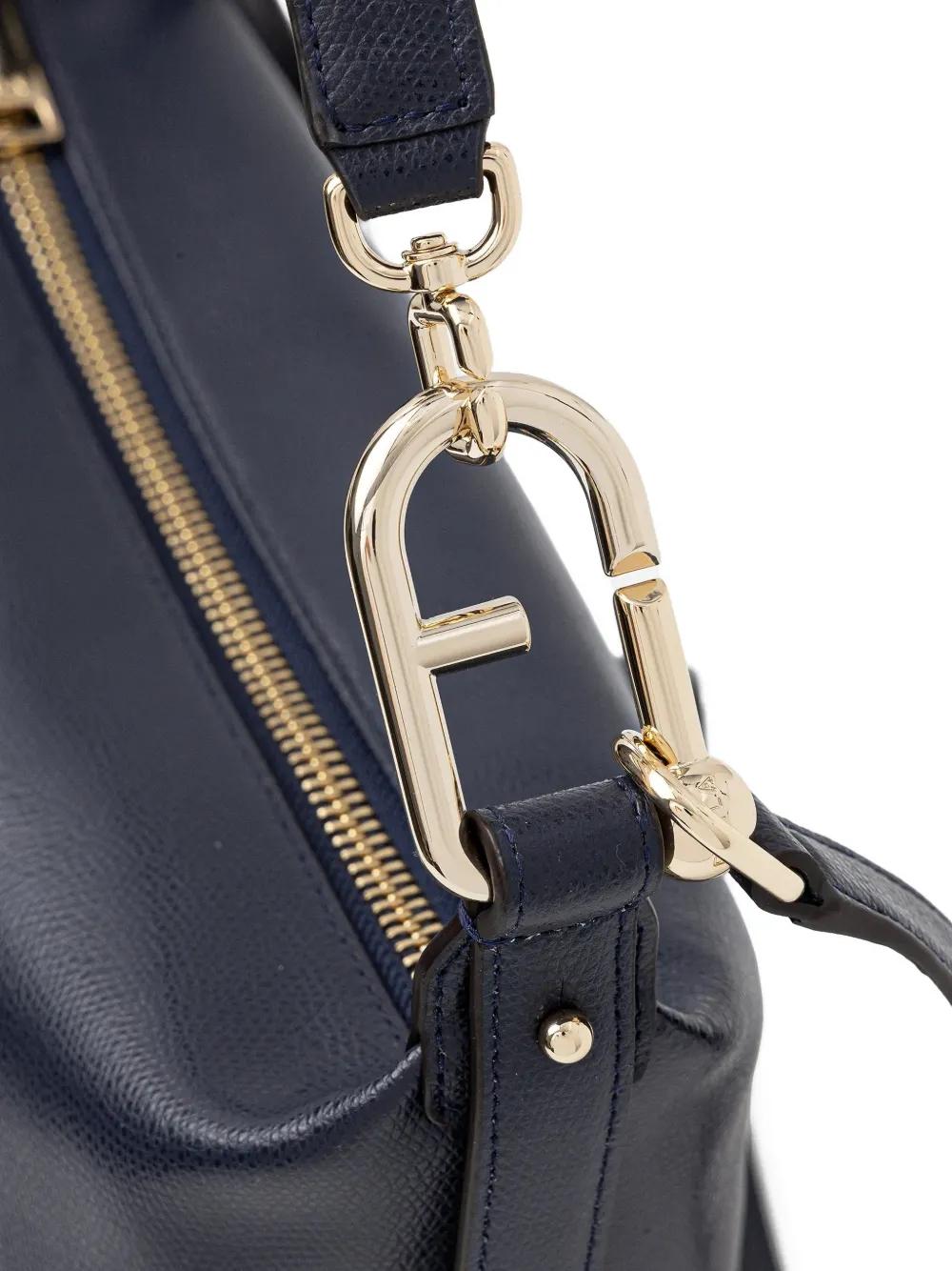 Bolso Furla Tonie Medium Hobo Azulón