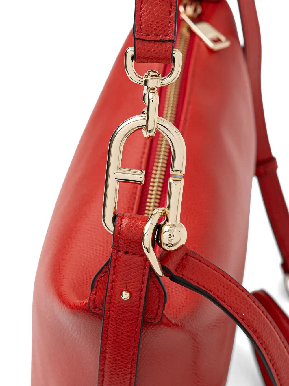 Bolso Furla Tonie Mini Hobo Rojo
