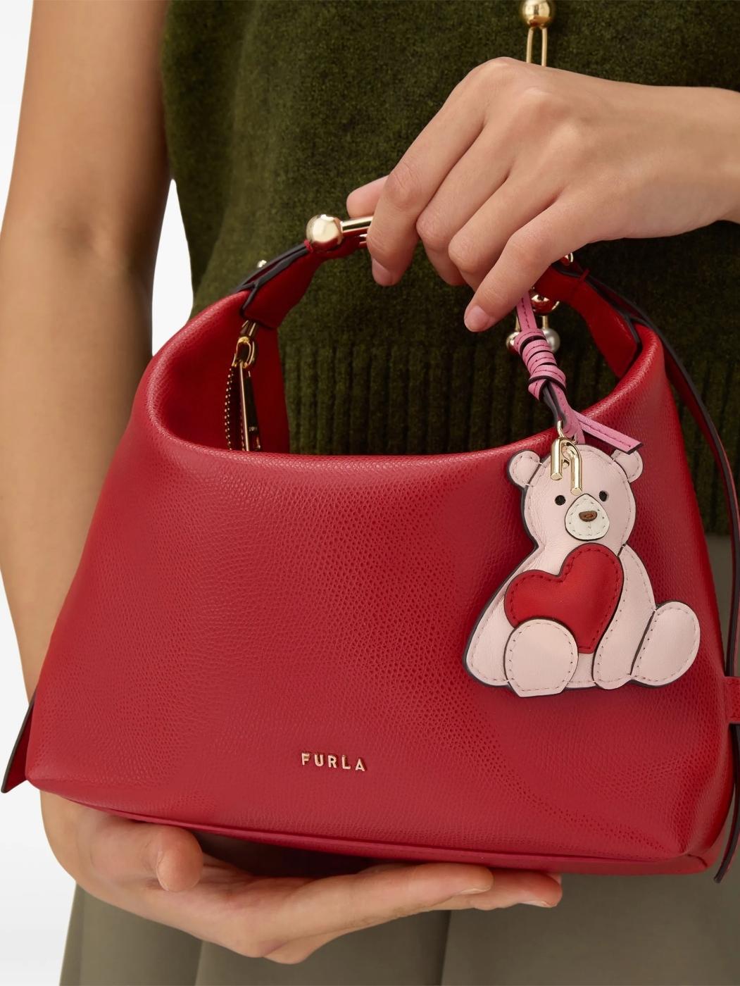 Charm Furla Allegra Puffy Bear Rosa